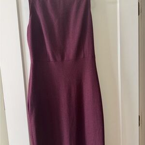 Zara Rich Purple Midi Dress